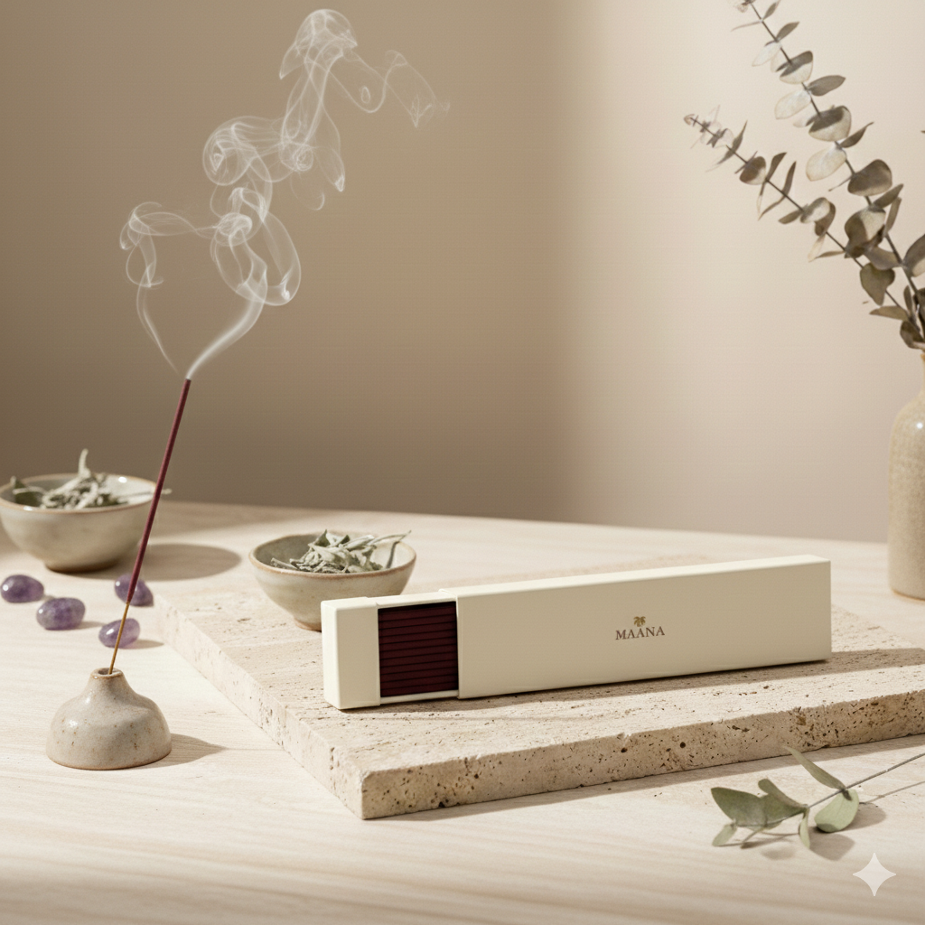 Encens Rituel Maana - Bois de Santal & Fleurs Sacrées